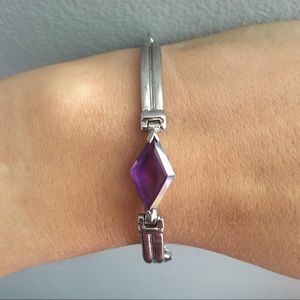 Amethyst bracelet